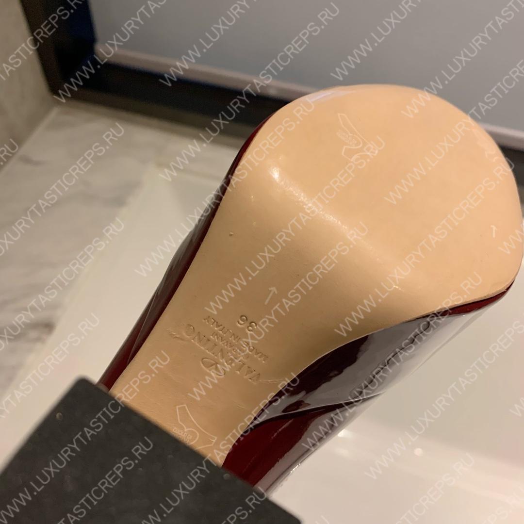 VALENTINO TAN-GO PLATFORM PUMP RED WS0DQ3VNE_0NO