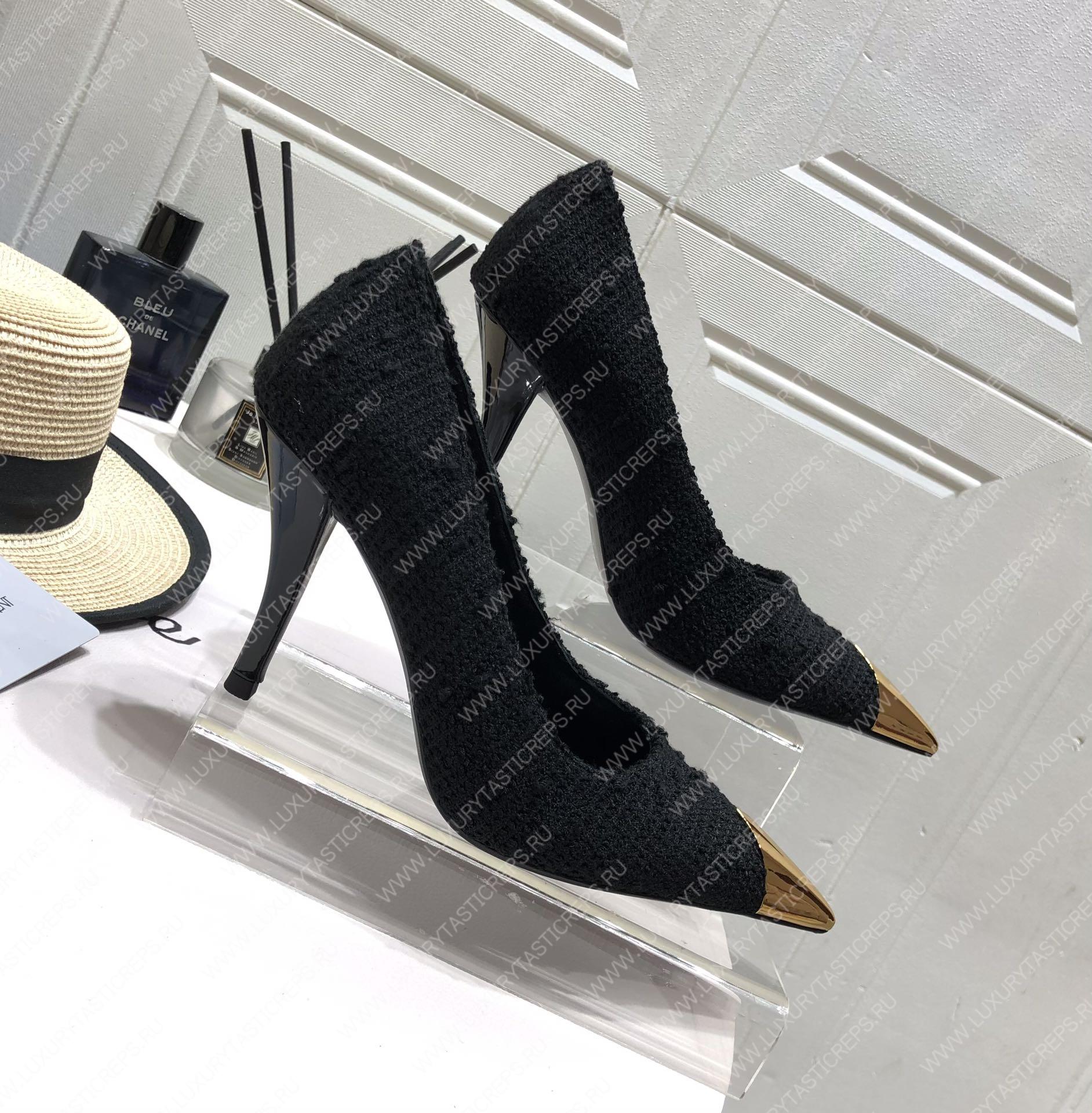 YVES SAINT LAURENT ARIAN 19 PUMPS BLACK 4720110NPVV1000