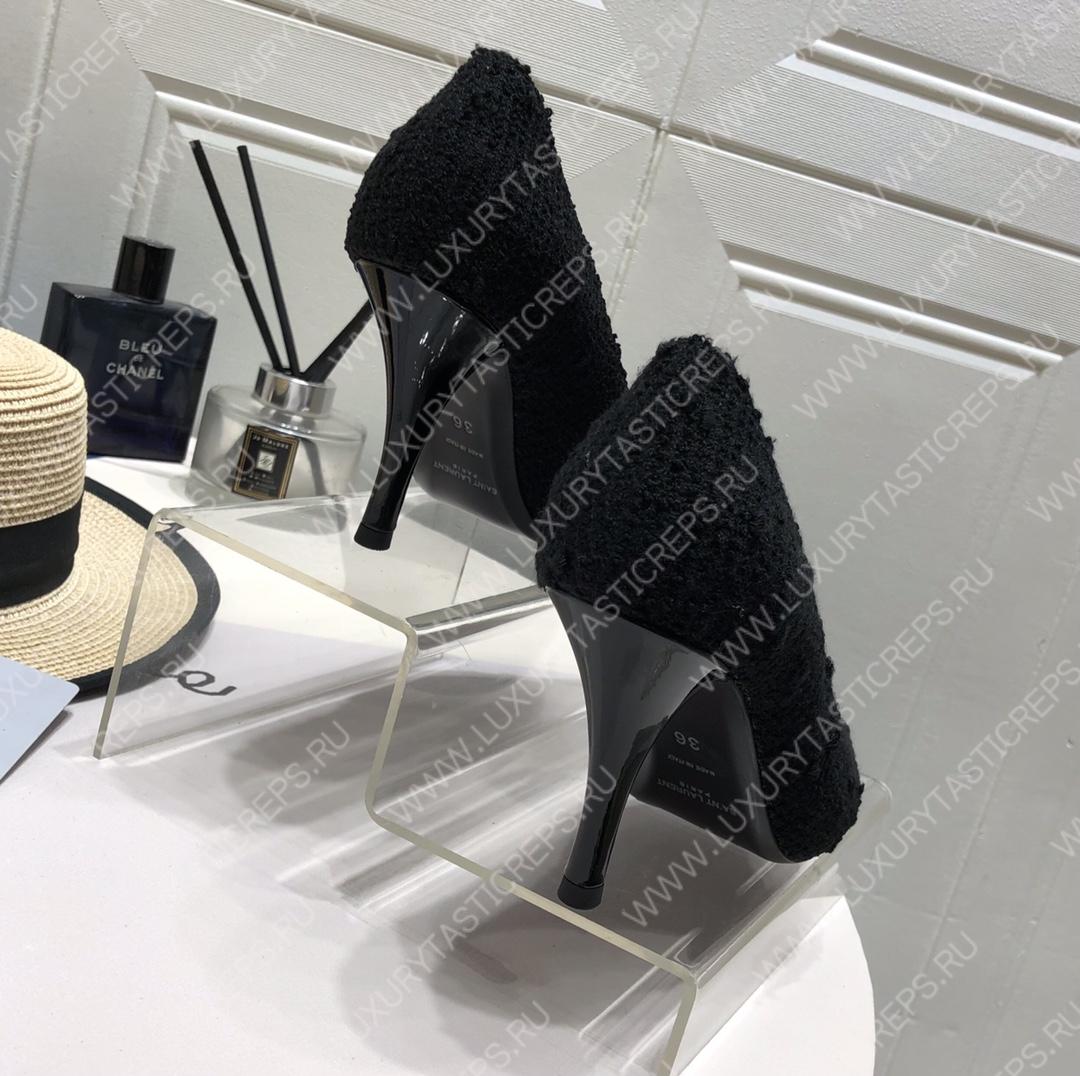 YVES SAINT LAURENT ARIAN 19 PUMPS BLACK 4720110NPVV1000