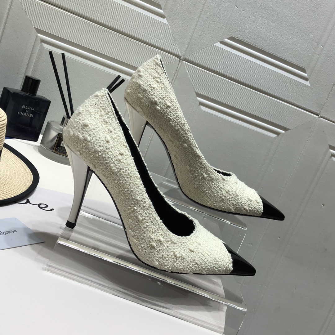 YVES SAINT LAURENT ARIAN 19 PUMPS WHITE 4720110NPVV1000