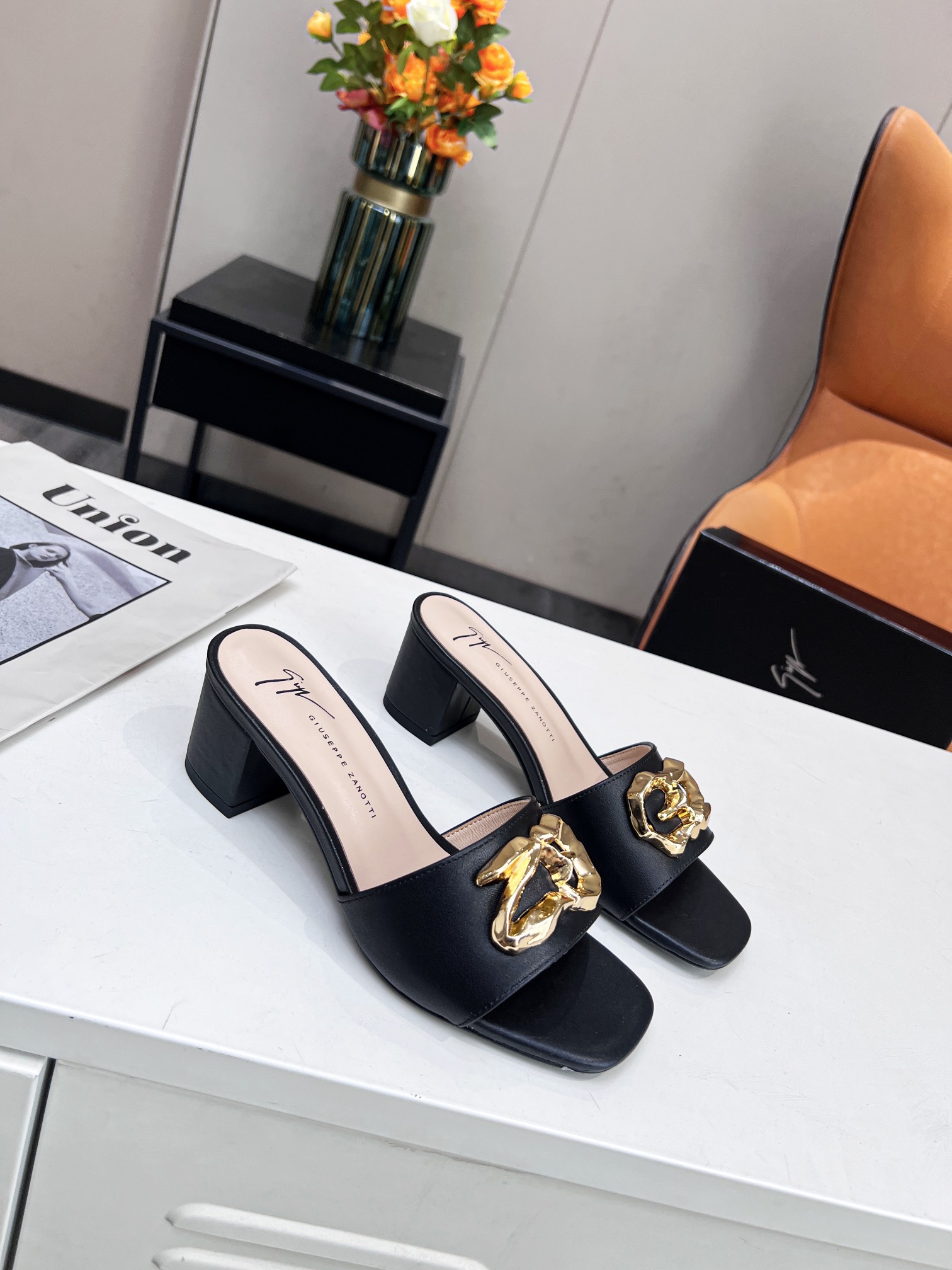 GIUSEPPE ZANOTTI LYRA ZALI BLACK E200087003