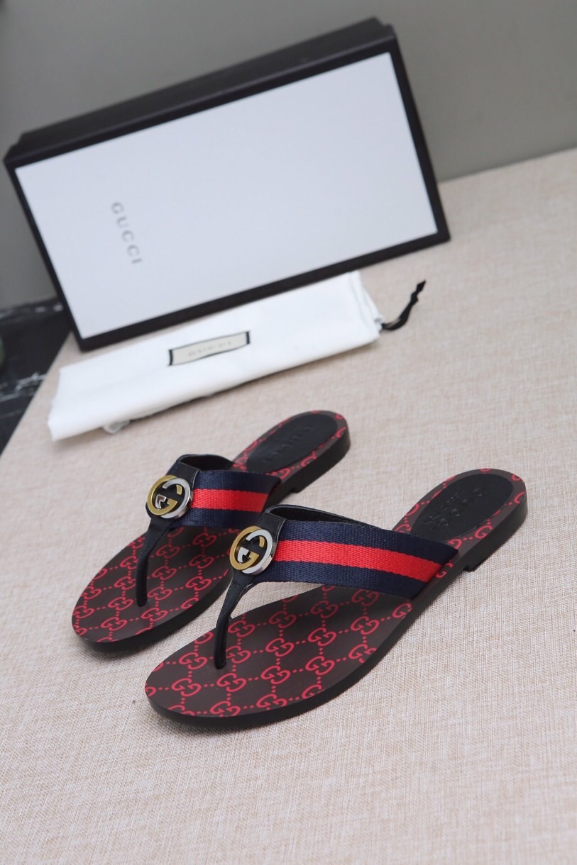 G*u*i gg web sandals black kaki/red 612138