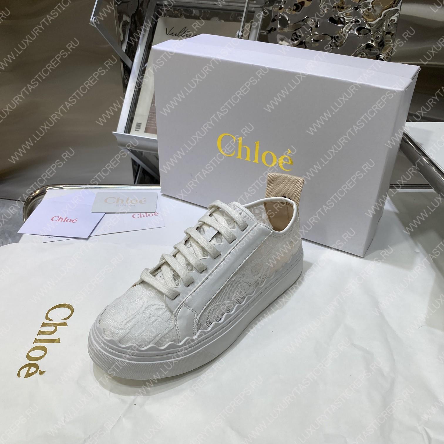 CHLOE LAUREN SNEAKER WHITE CHC19U