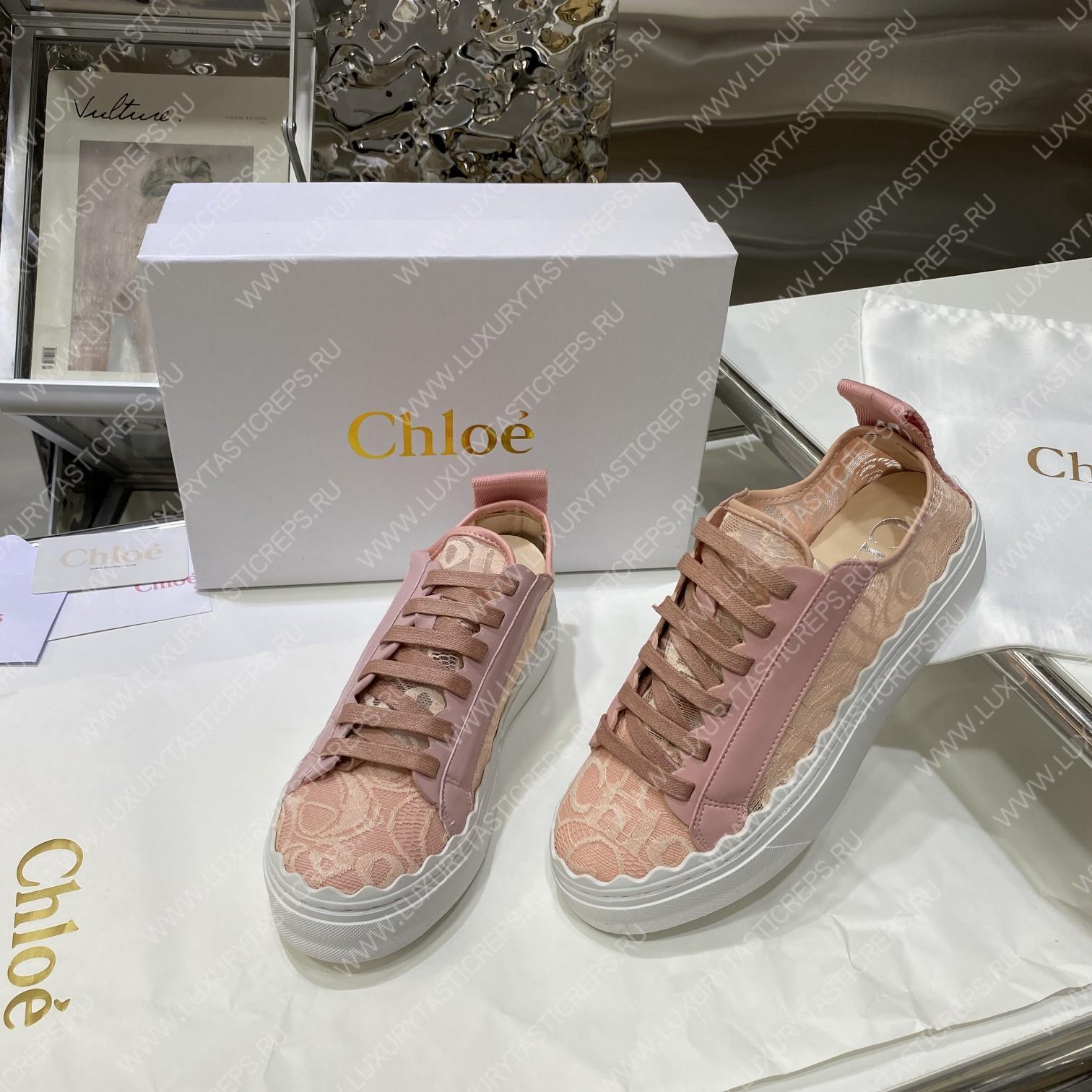 CHLOE LAUREN SNEAKER PINK TEA CHC19U