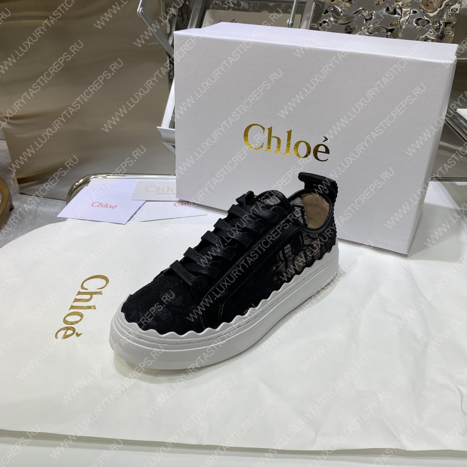 CHLOE LAUREN SNEAKER BLACK CHC19U