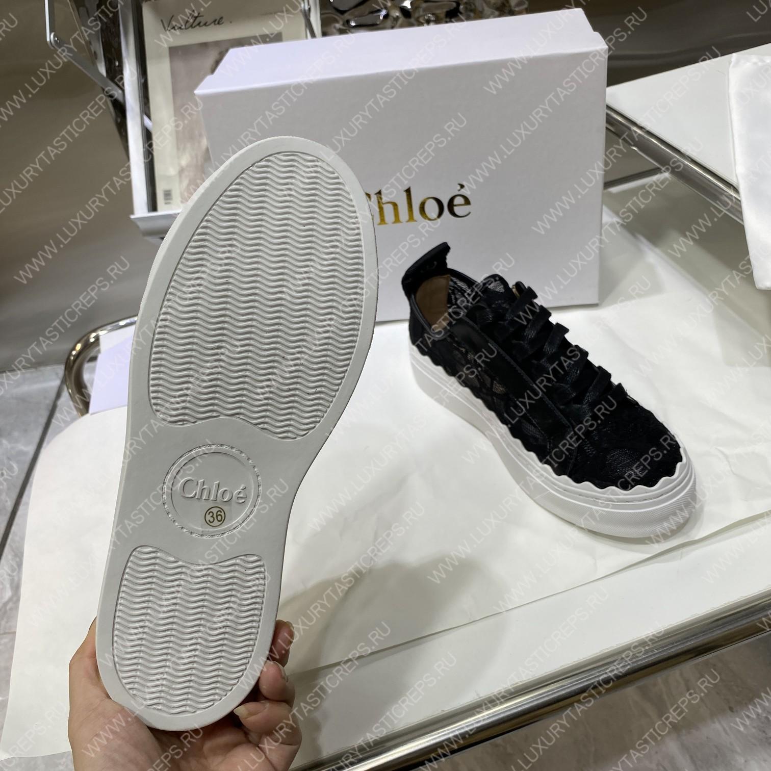 CHLOE LAUREN SNEAKER BLACK CHC19U