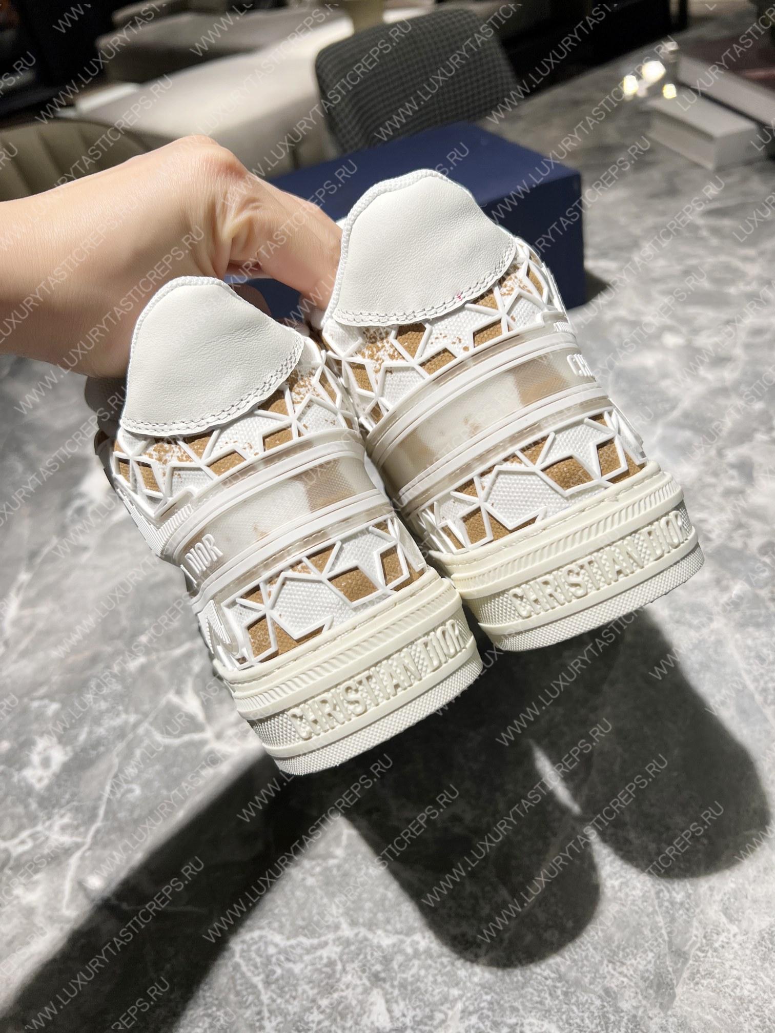 ch**an D*or walk’nD*or sneakers gold/white 0400017606283