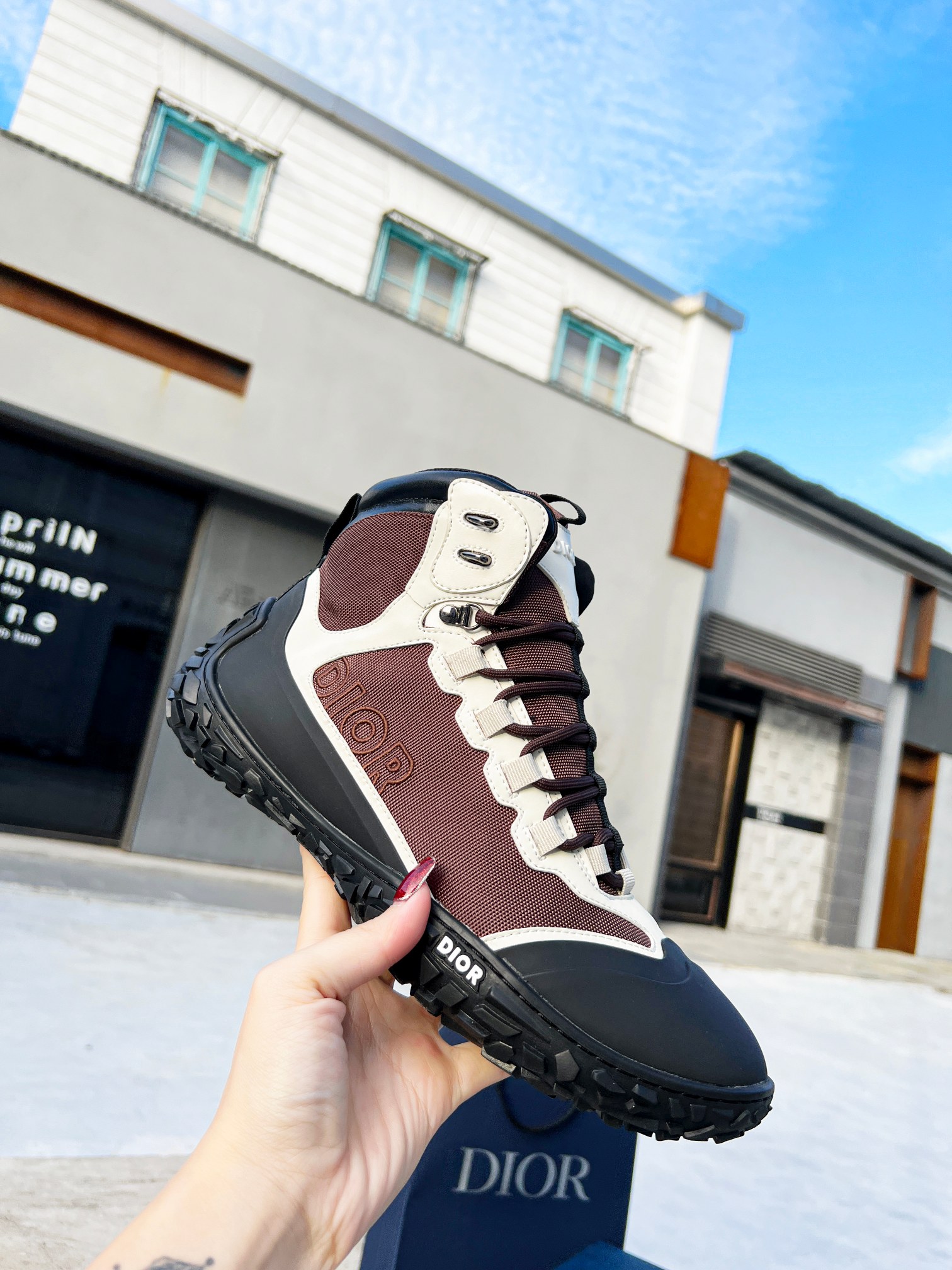 ch**an D*or D*orizon hiking shoe ebony 3bo290zrt