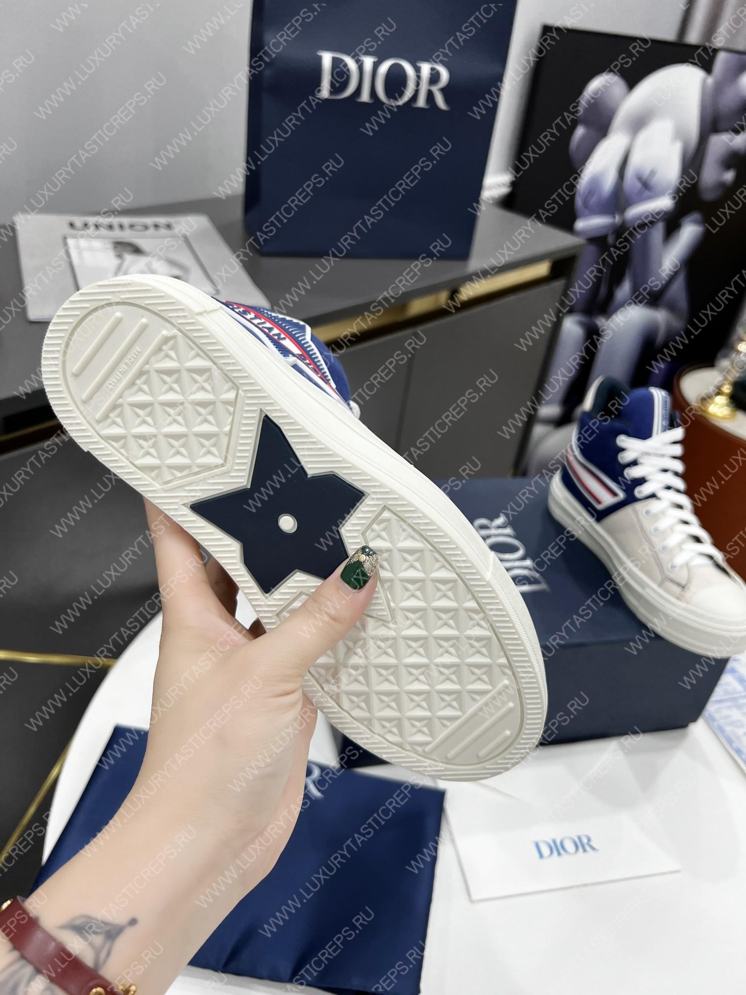 ch**an D*or walk’nD*or sneakers blue/white kck330fcc