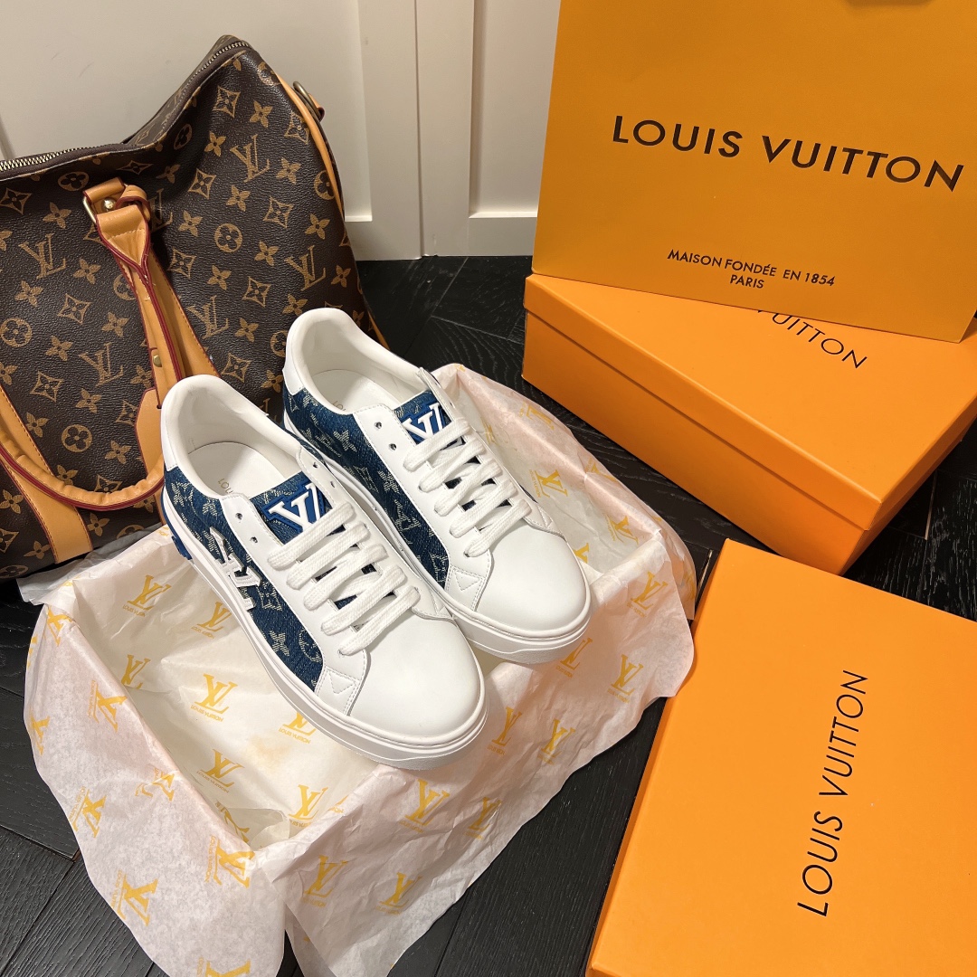 l**is V*t*n time out sneaker blue & white 1aaw0m