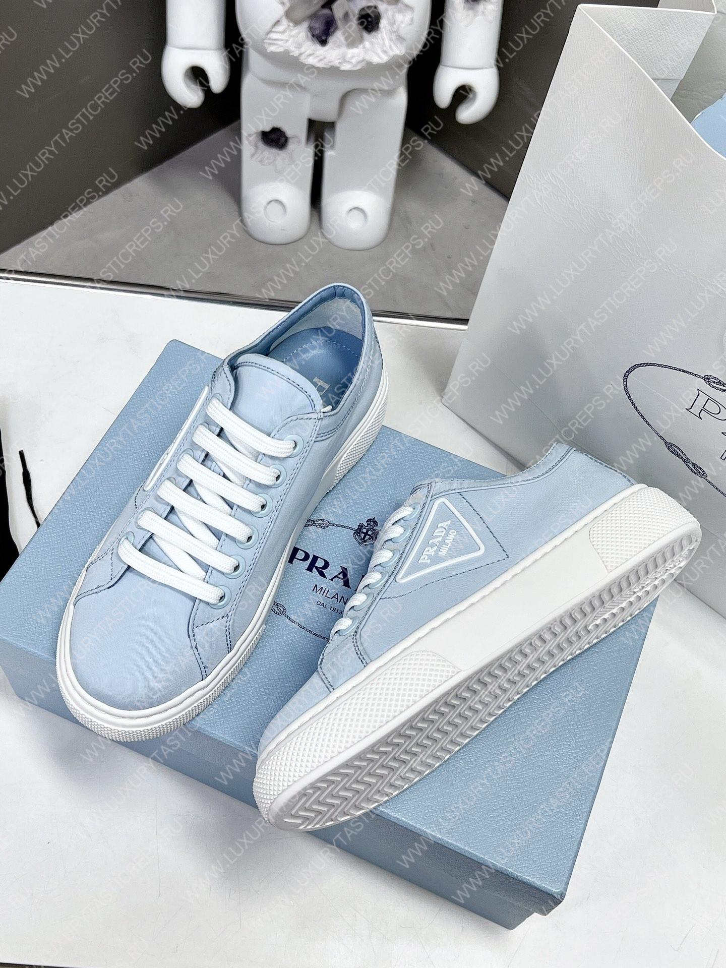 Pra*a soft calf leather sneakers blue 4e3560