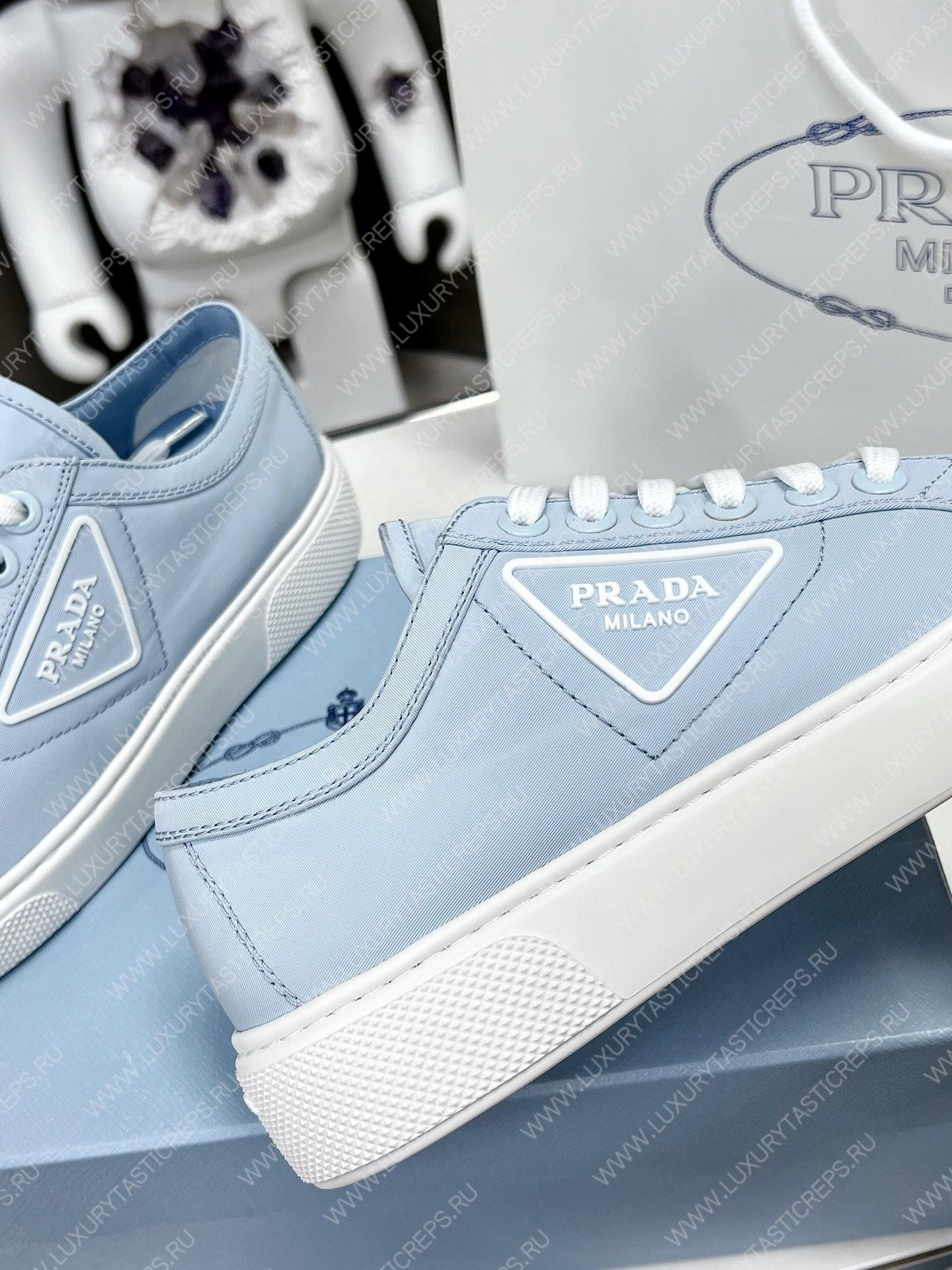 Pra*a soft calf leather sneakers blue 4e3560