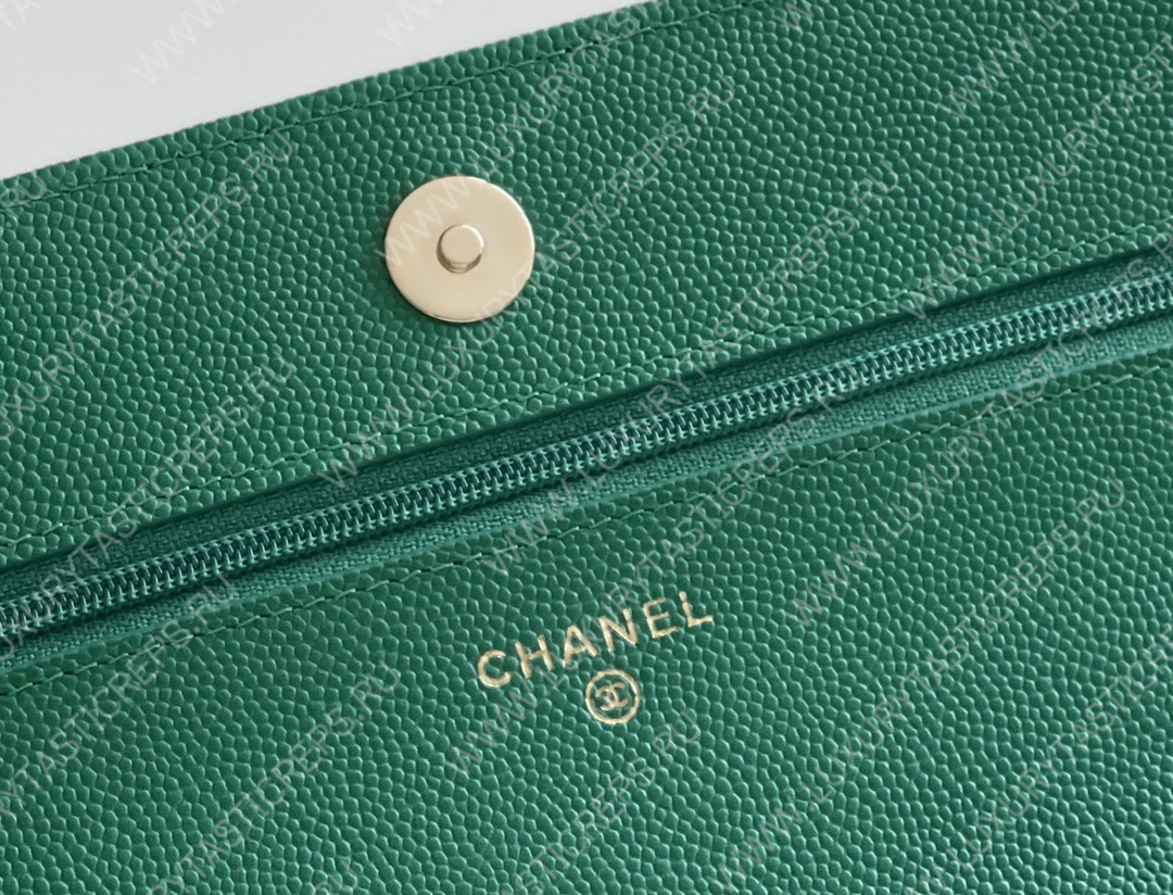 Ch*el classic wallet on chain green ap0250