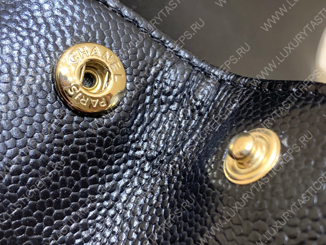 Ch*el small business affinity flap bag black a93749