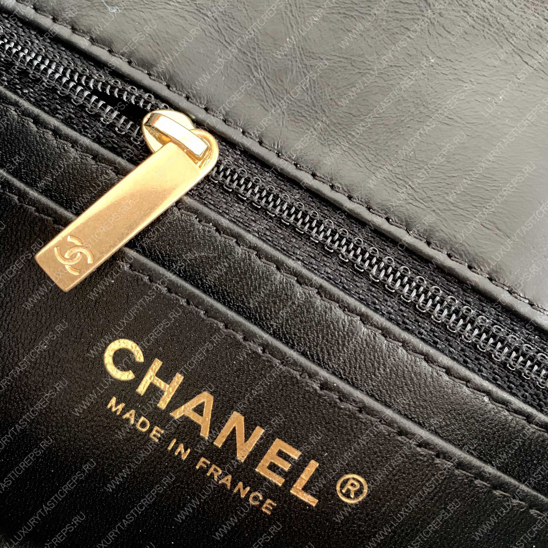 Ch*el 2.55 mini reissue bag black a37585