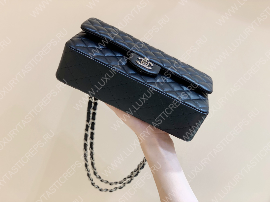 Ch*el classic handbag bag black a01112