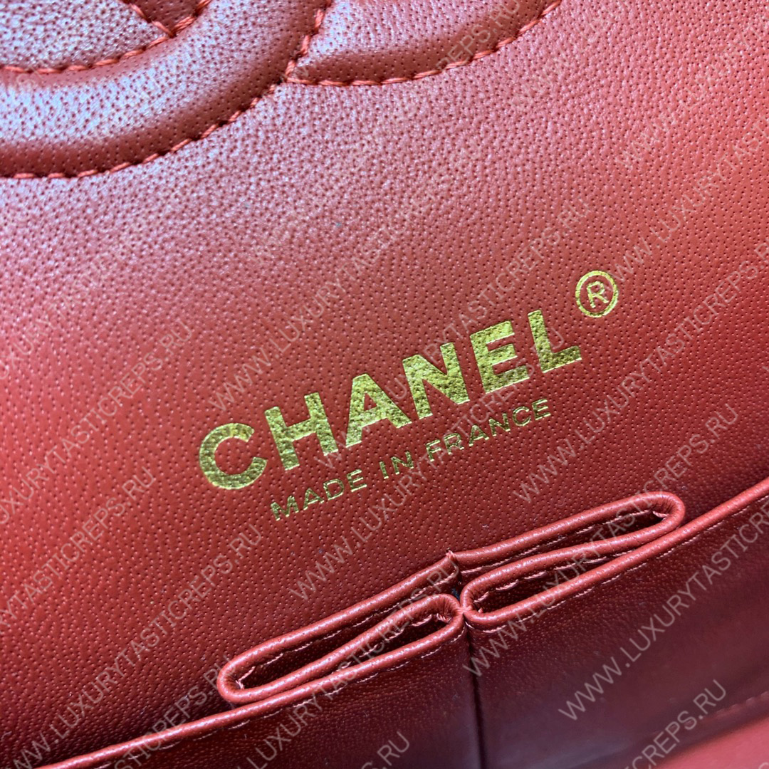 Ch*el classic handbag bag red a01112