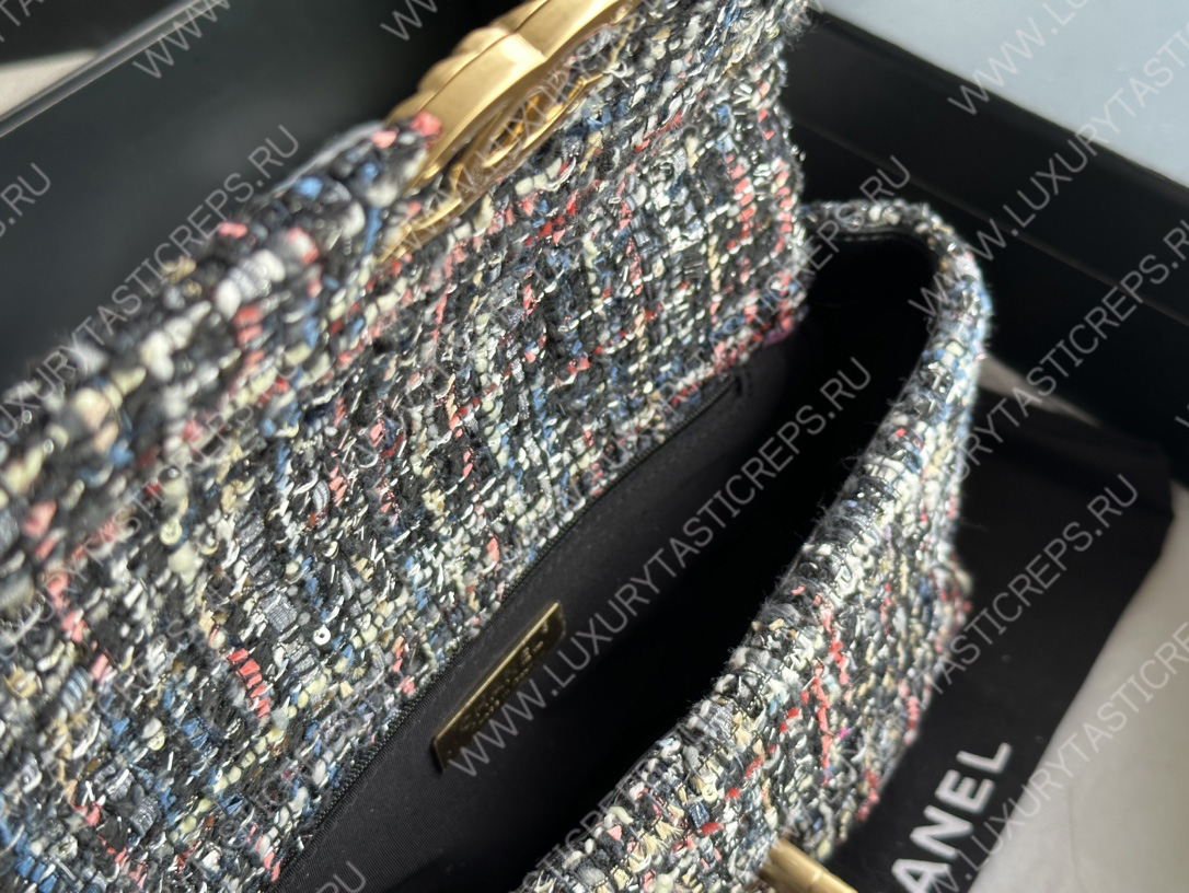 Ch*el 19 handbag multicolor as1161