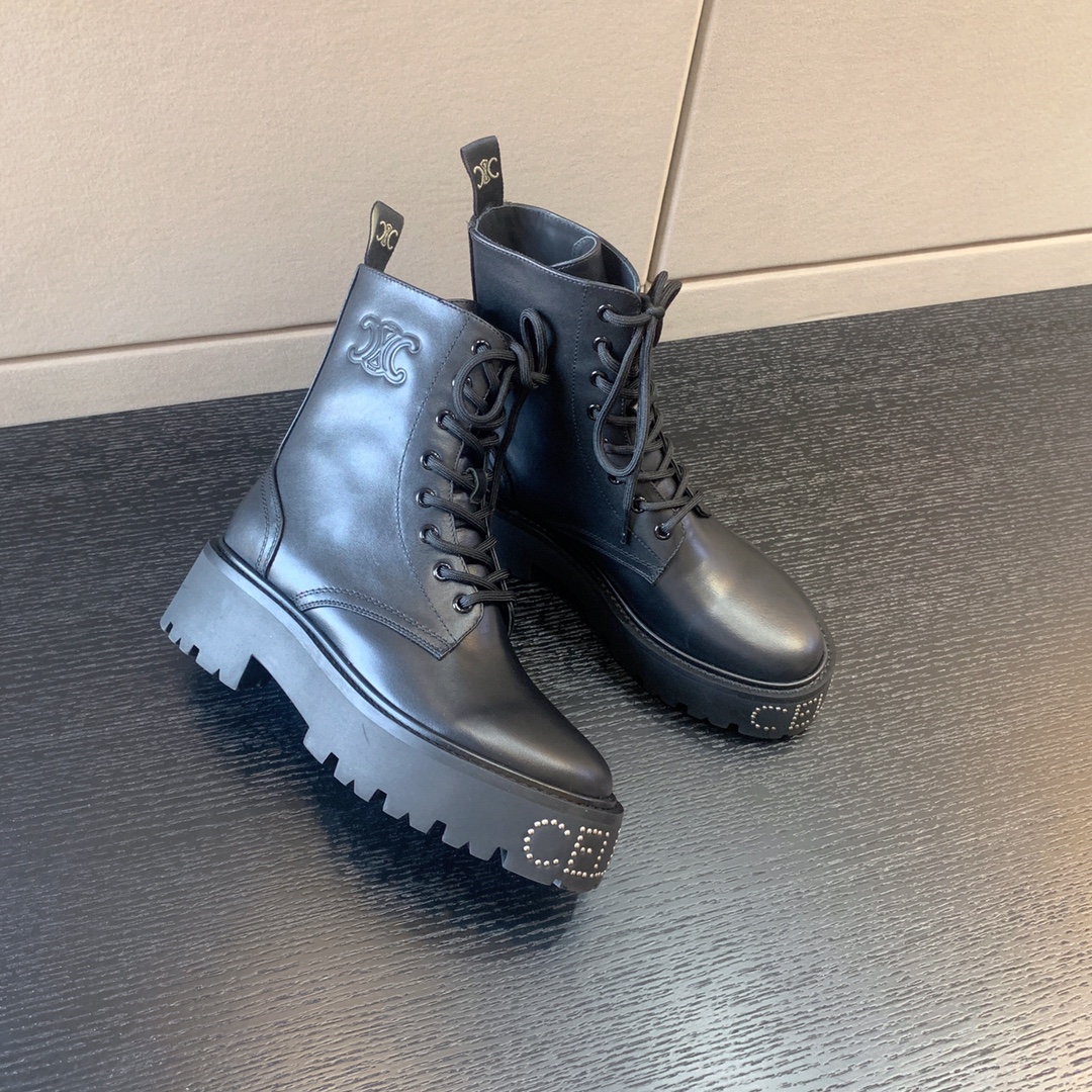 Ce**e bulky lace-up boot black 345983579c