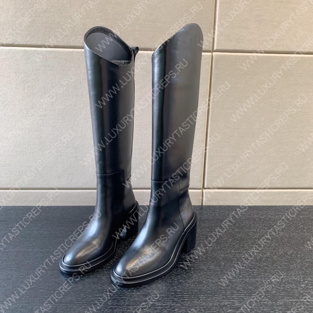 JIL SANDER PULL ON BOOTS BLACK J15WW0022