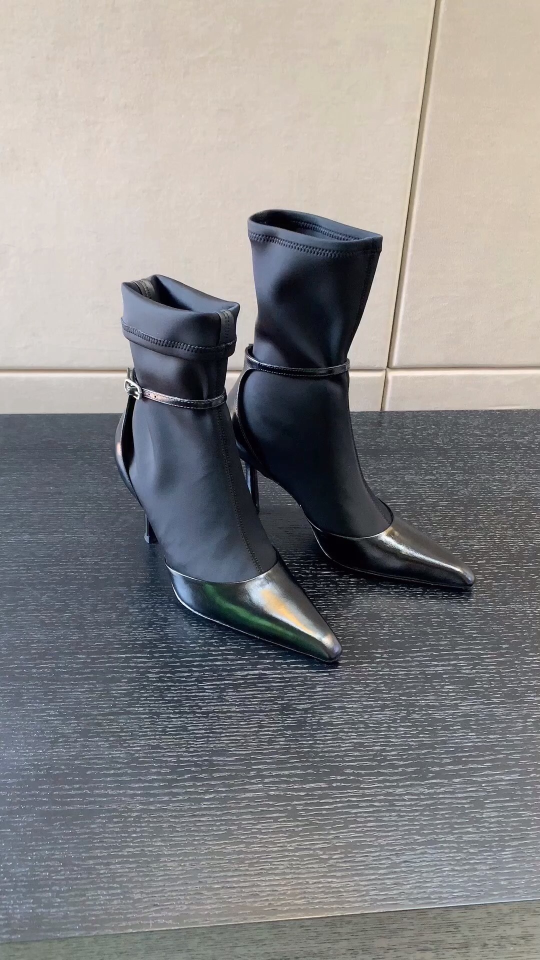 JIMMY CHOO MUGLER ANKLE BOOT BLACK JCMUGLER45