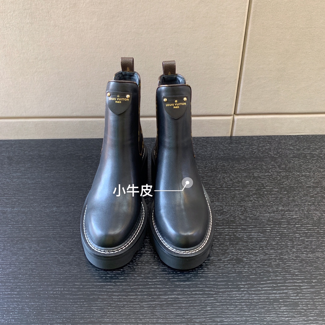 l**is V*t*n beaubourg ankle boots black 1a8947
