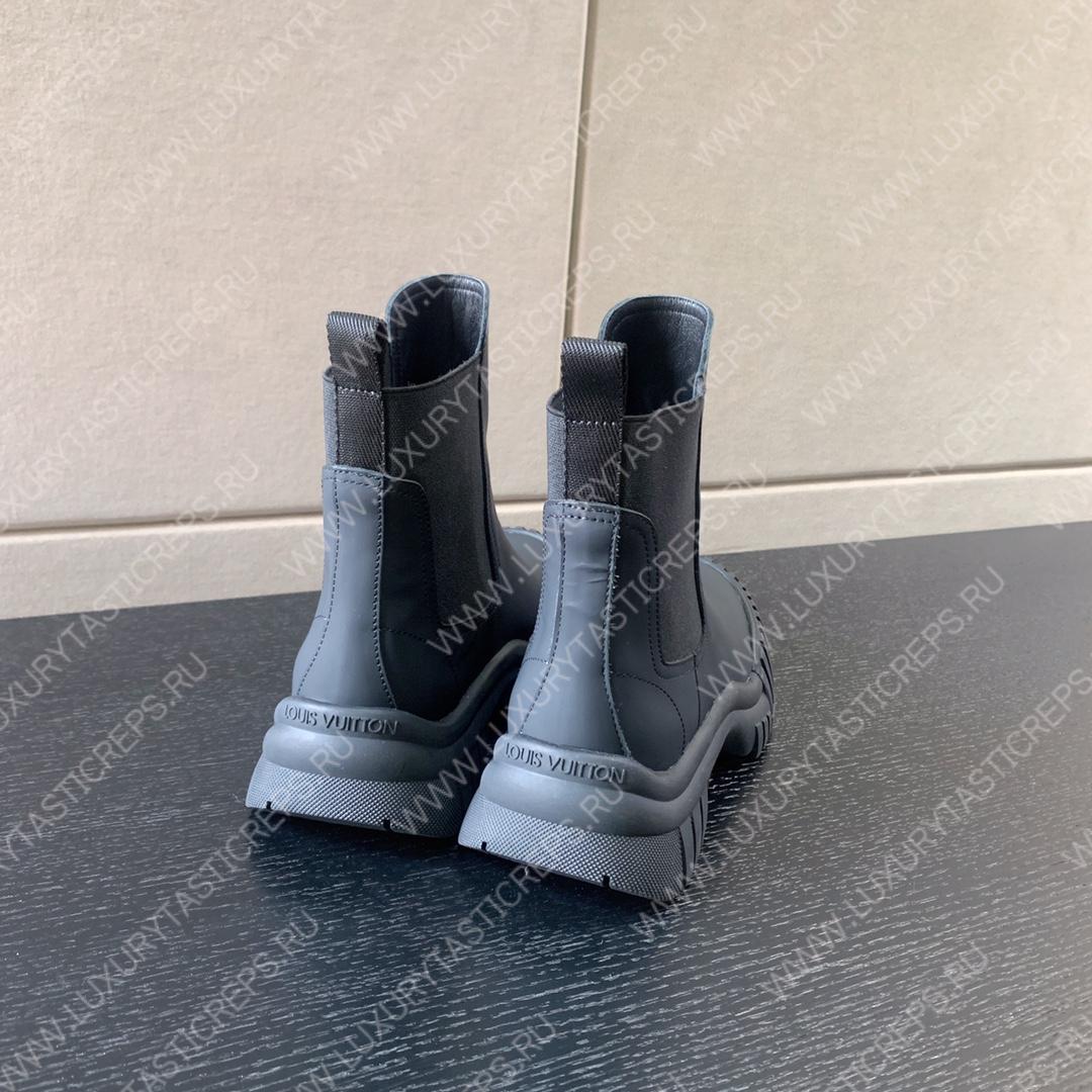 l**is V*t*n ruby flat ankle boots gray 1ab0fs