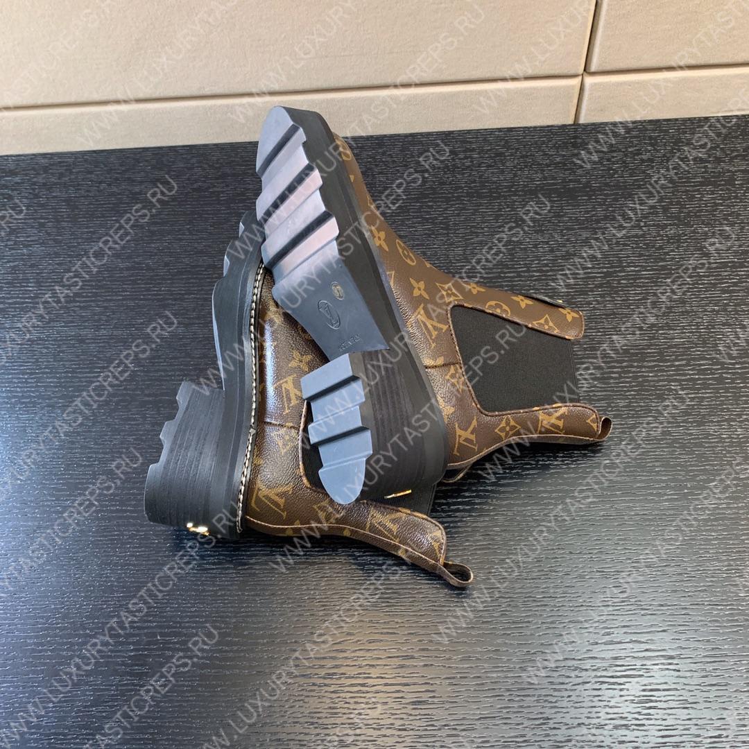 l**is V*t*n lv beaubourg ankle boot cacao 1a8qcm