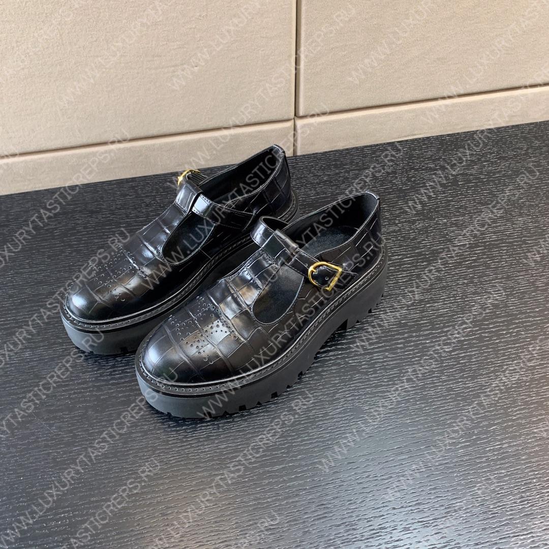 Ce**e bulky triomphe perforated loafers black 348613656c