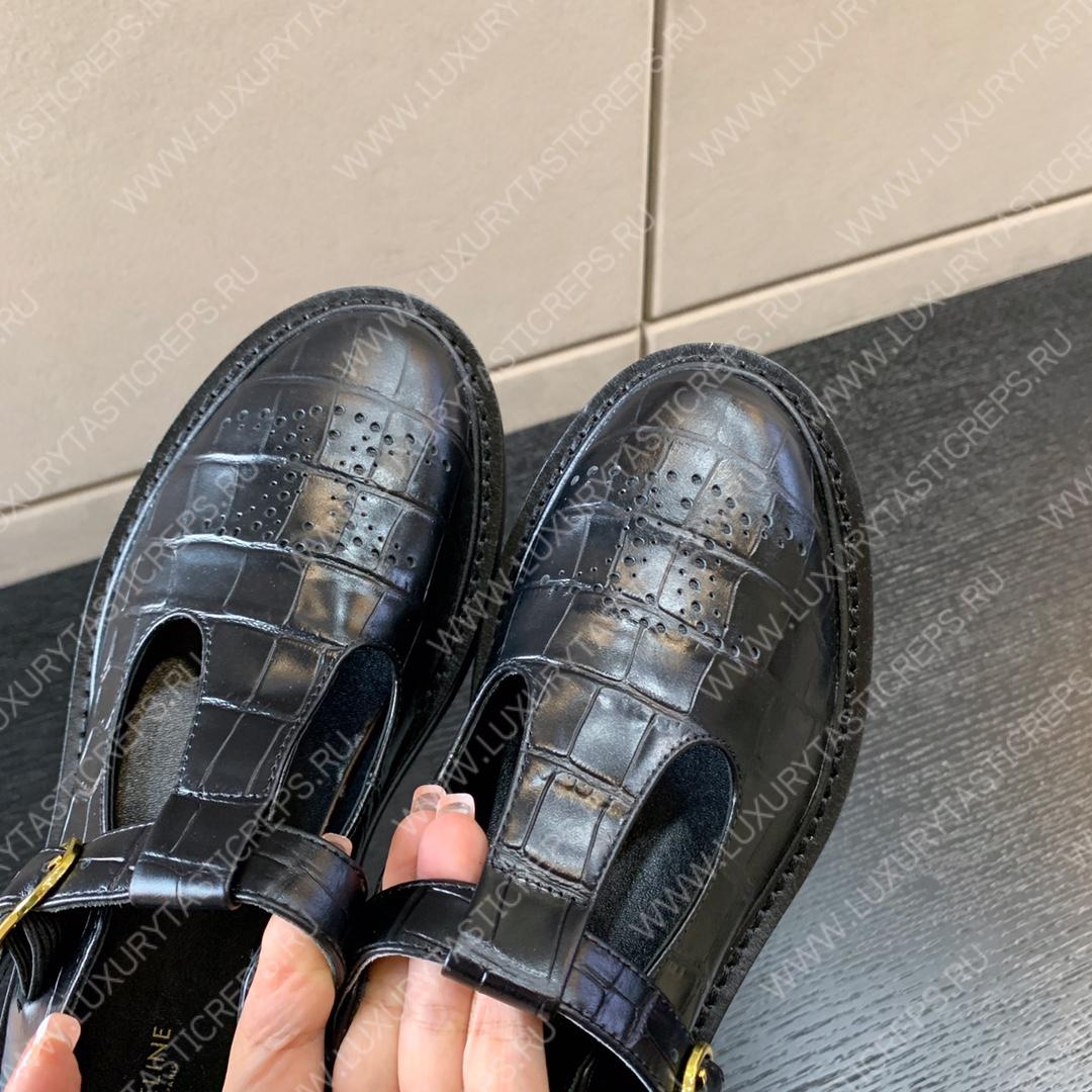 Ce**e bulky triomphe perforated loafers black 348613656c