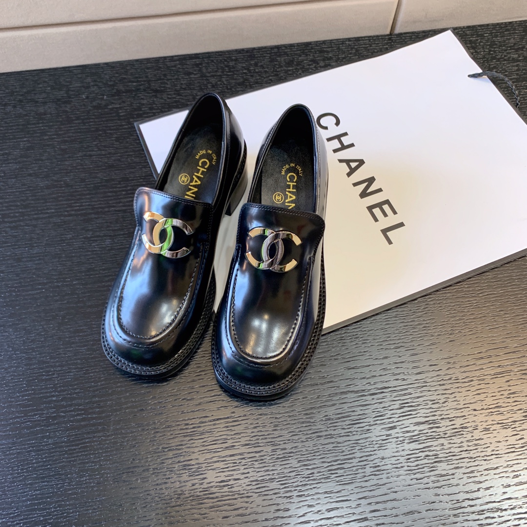 Ch*el loafers black g39602