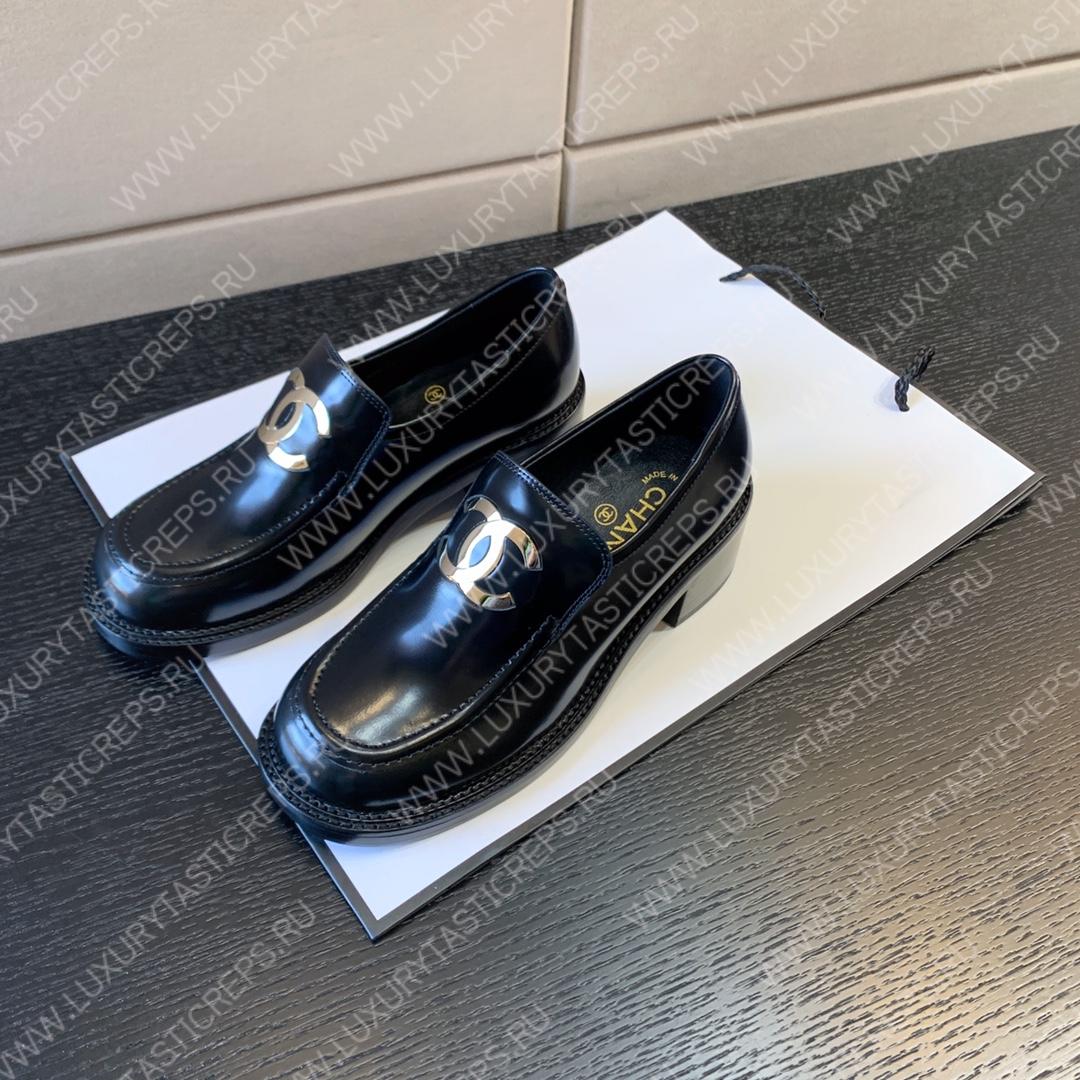 Ch*el loafers black g39602