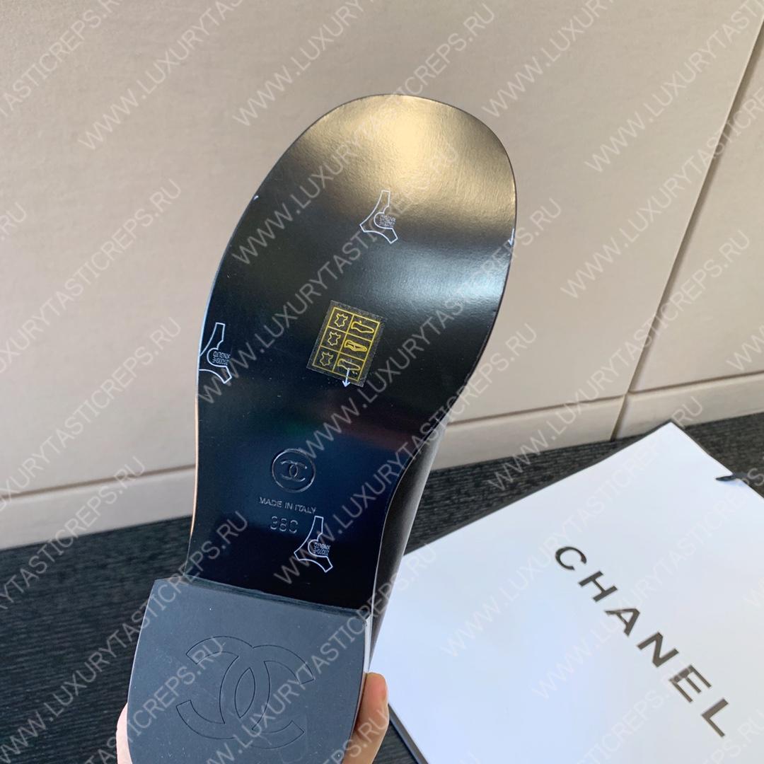 Ch*el loafers black g39602