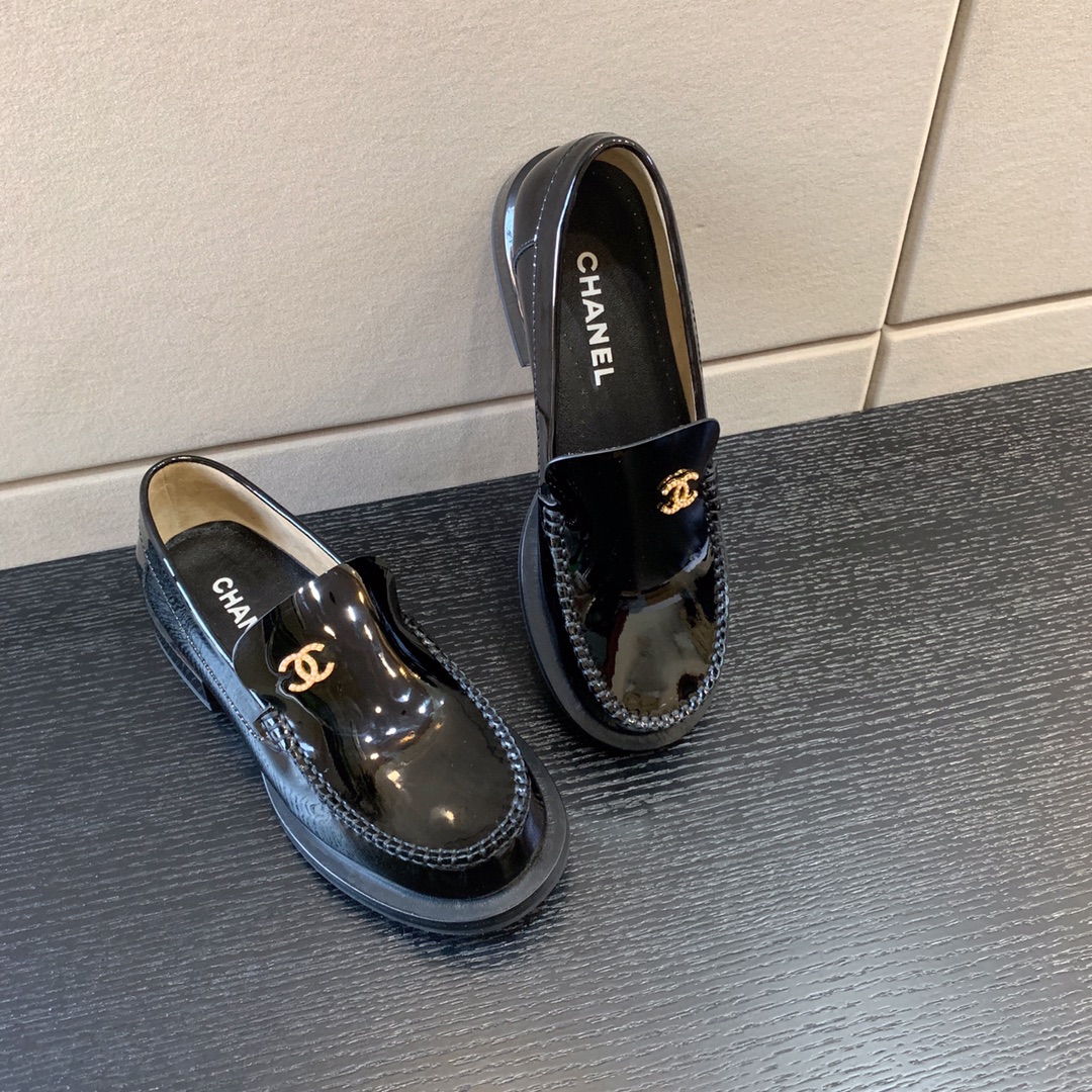 Ch*el loafers black g39447