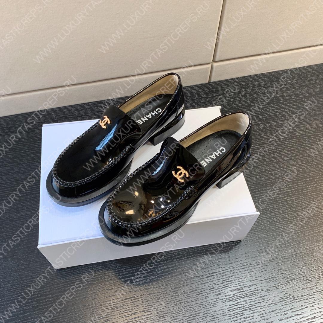 Ch*el loafers black g39447