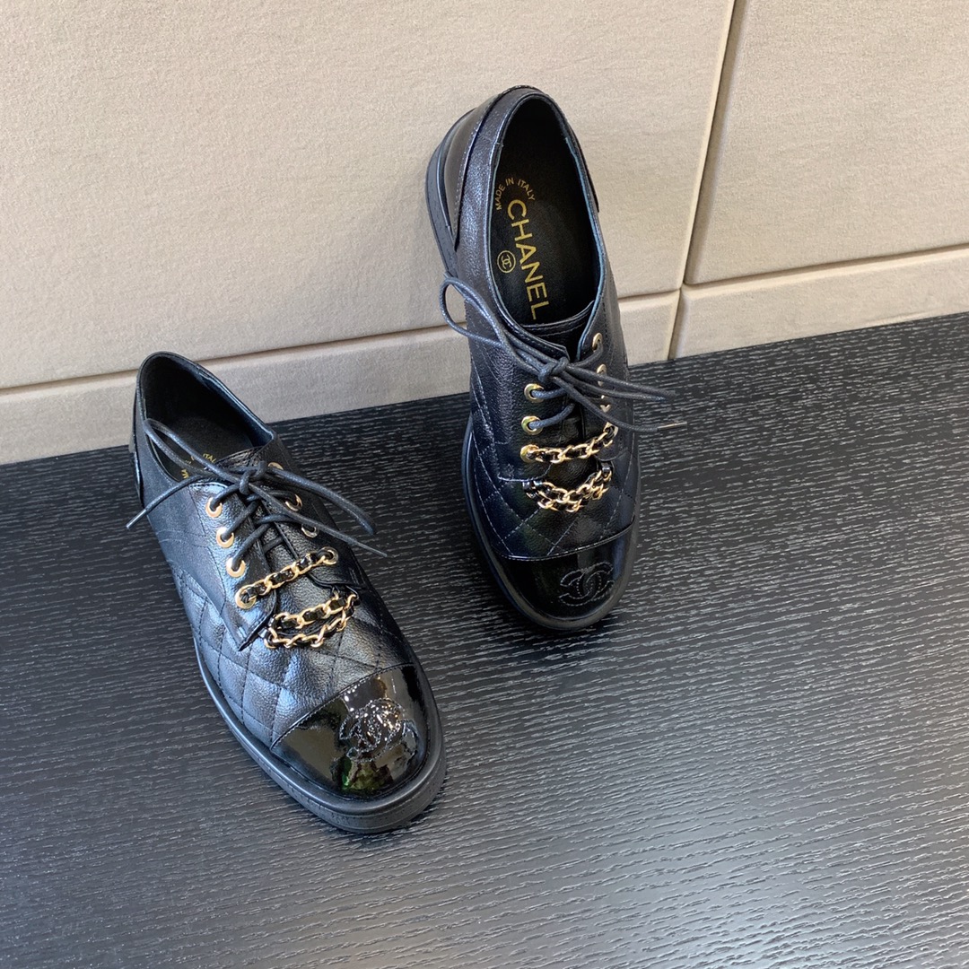Ch*el sneakers black g39393