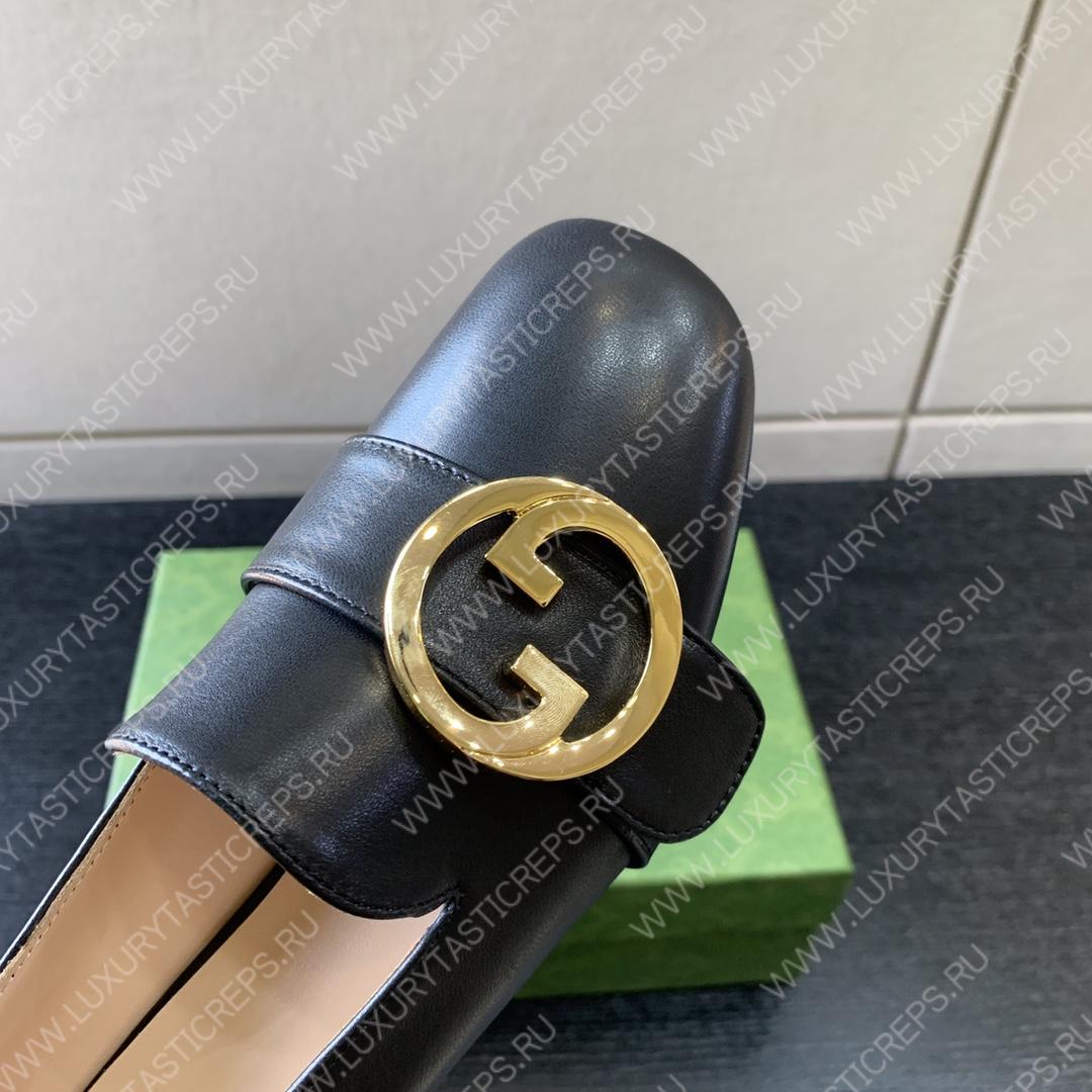 G*u*i gg loafers black 741407