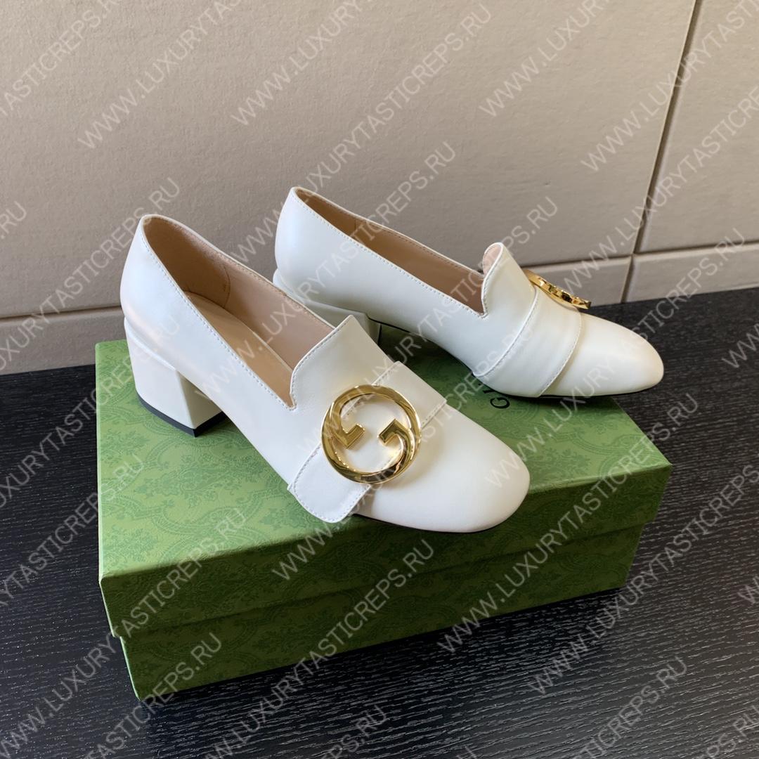 G*u*i gg loafers white 741407