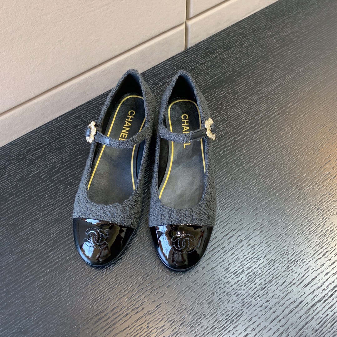 Ch*el marry janes grey g38897