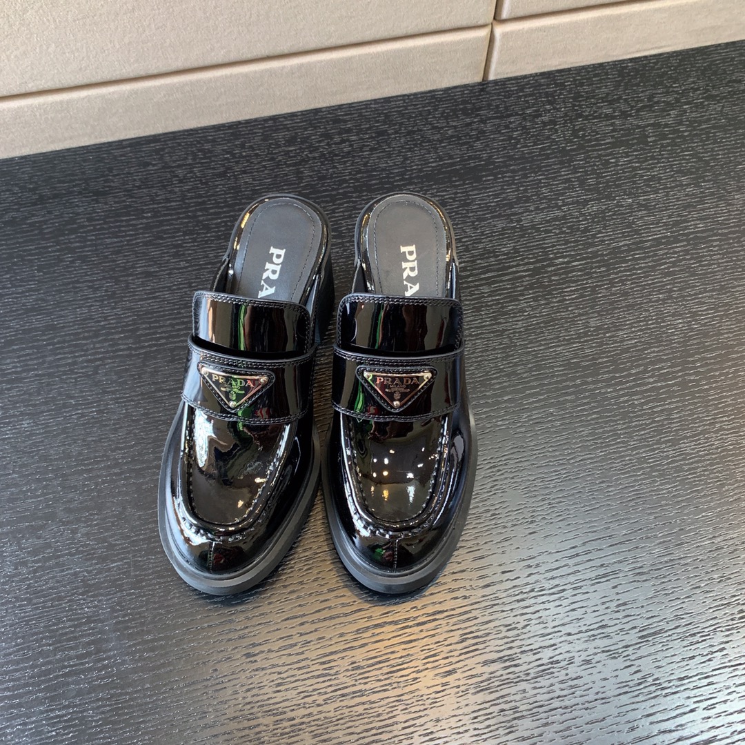 Pra*a mules black 1d918m