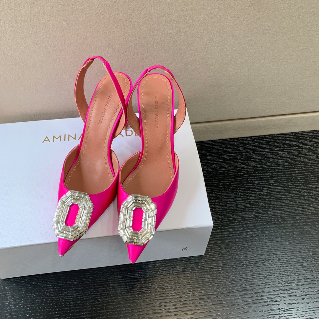 AMINA MUADDI CAMELIA SLING 105 PINK AM9004
