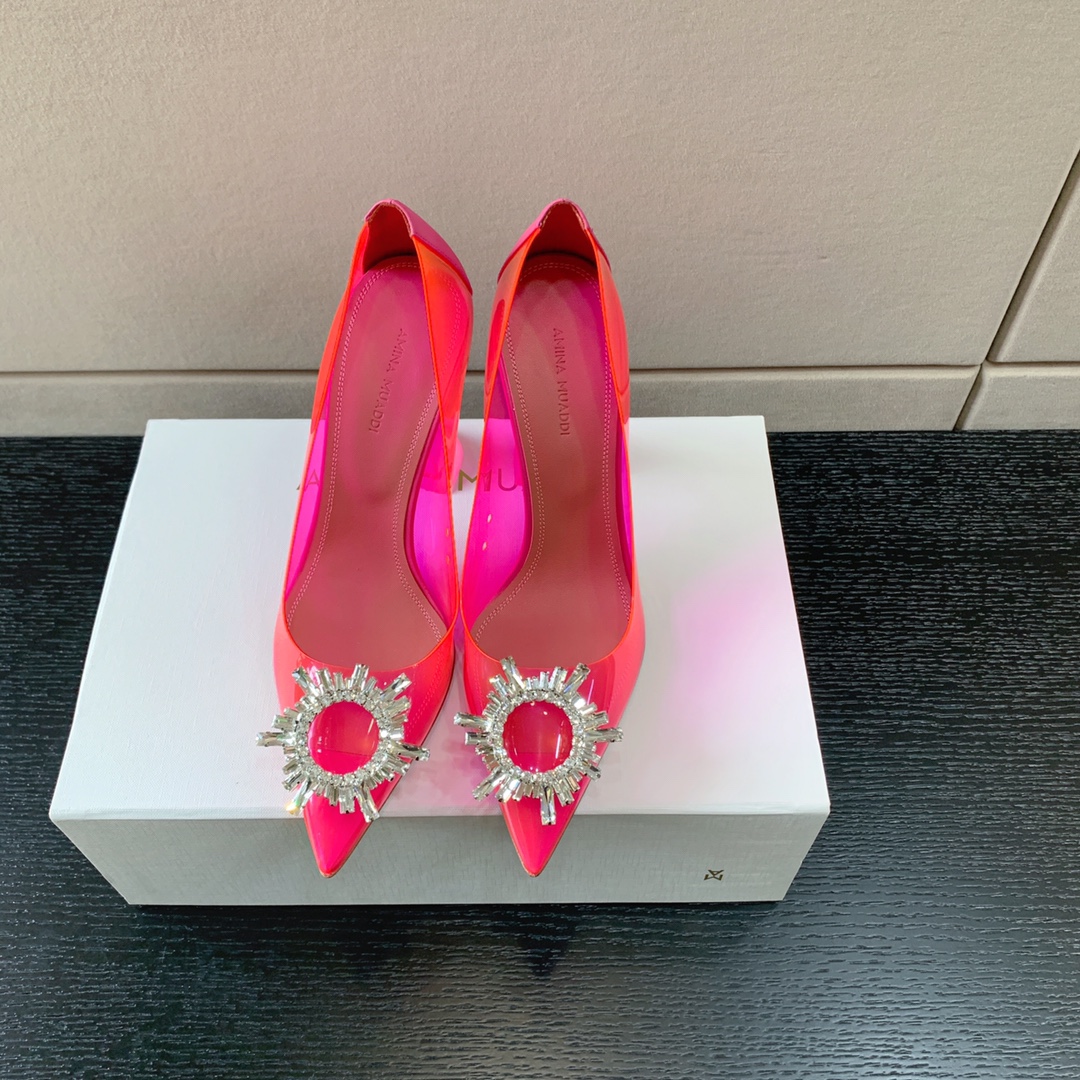 AMINA MUADDI BEGUM GLASS PUMP PINK AM8002