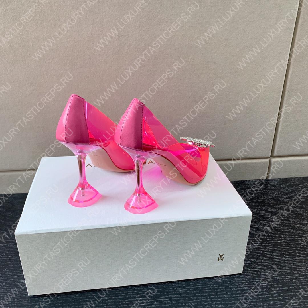 AMINA MUADDI BEGUM GLASS PUMP PINK AM8002