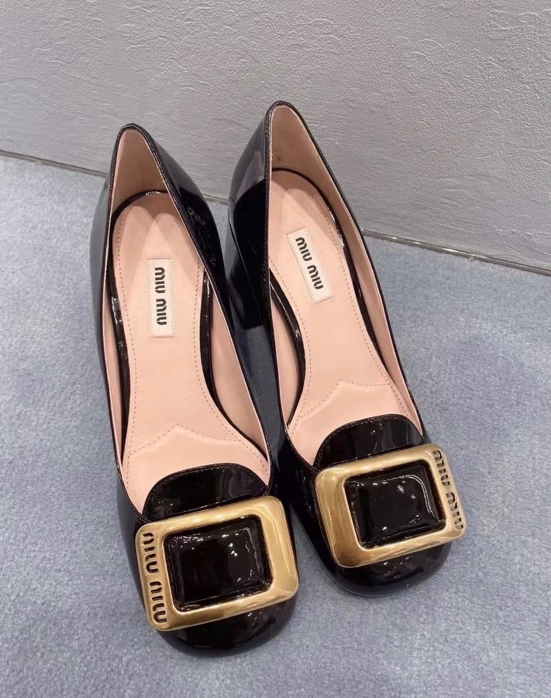 MIU MIU PUMPS BLACK 5I803D