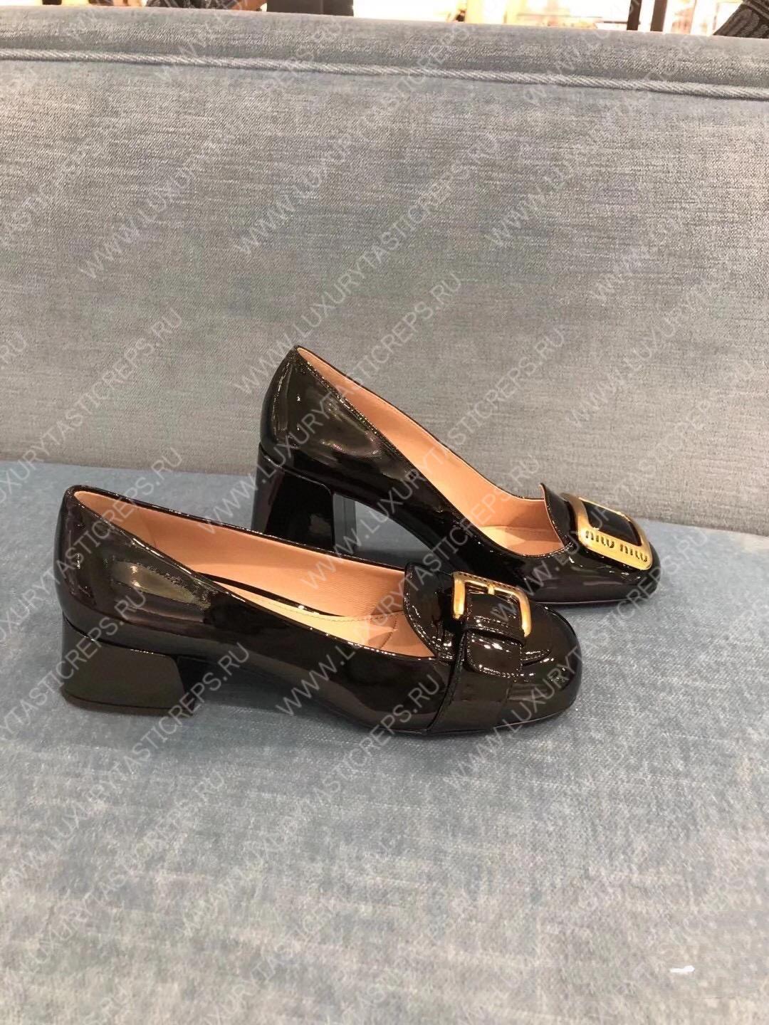 MIU MIU PUMPS BLACK 5I803D