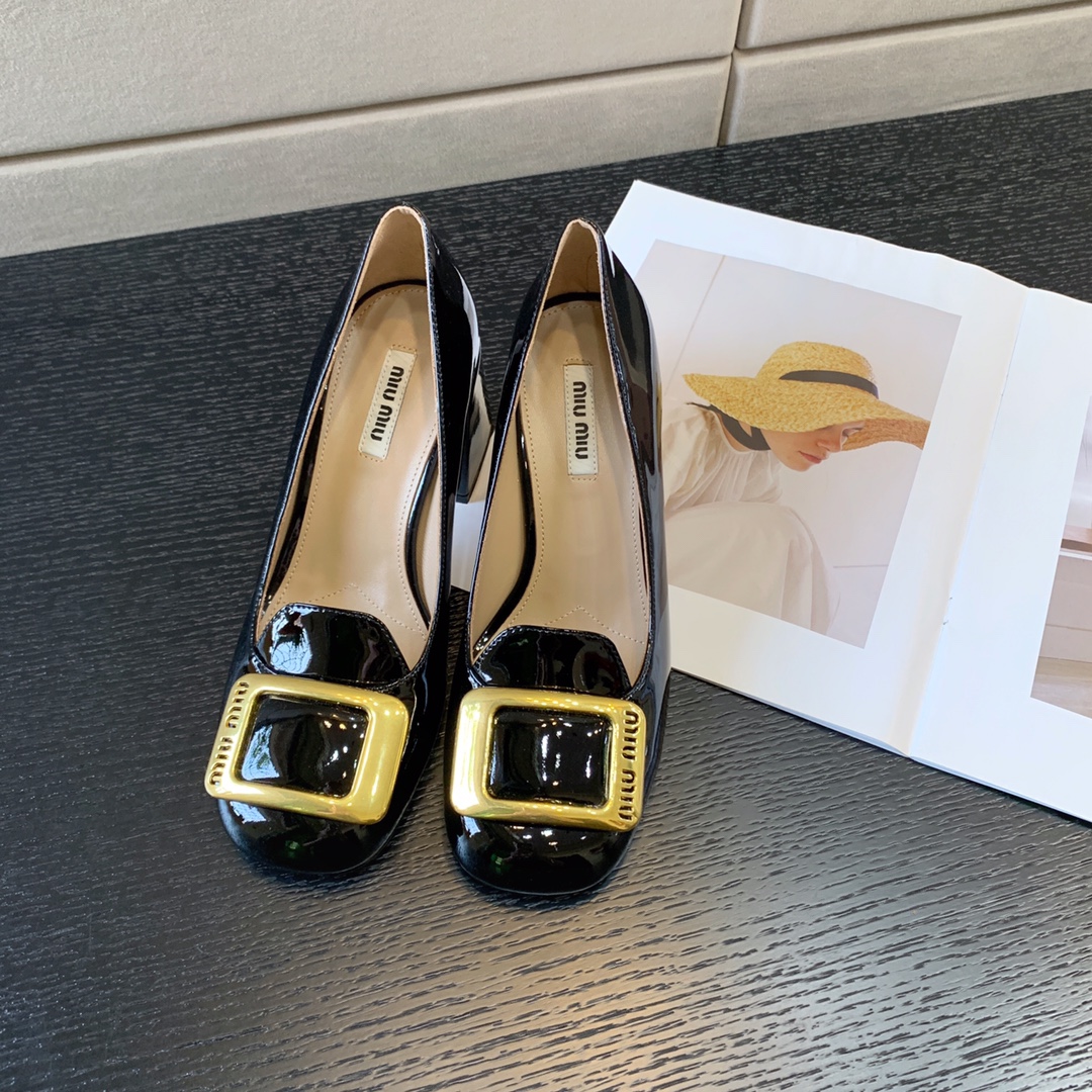 MIU MIU PUMPS BLACK 5I803D