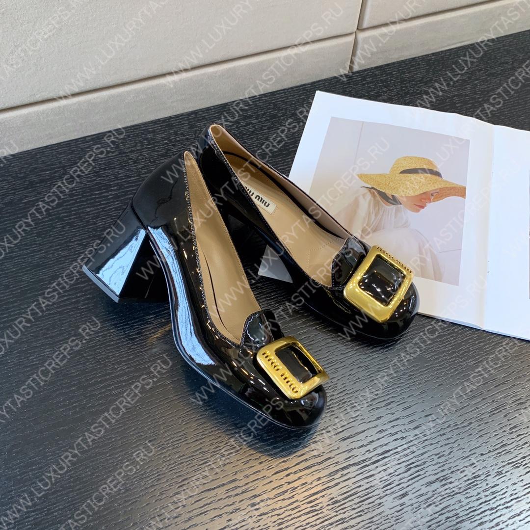 MIU MIU PUMPS BLACK 5I803D