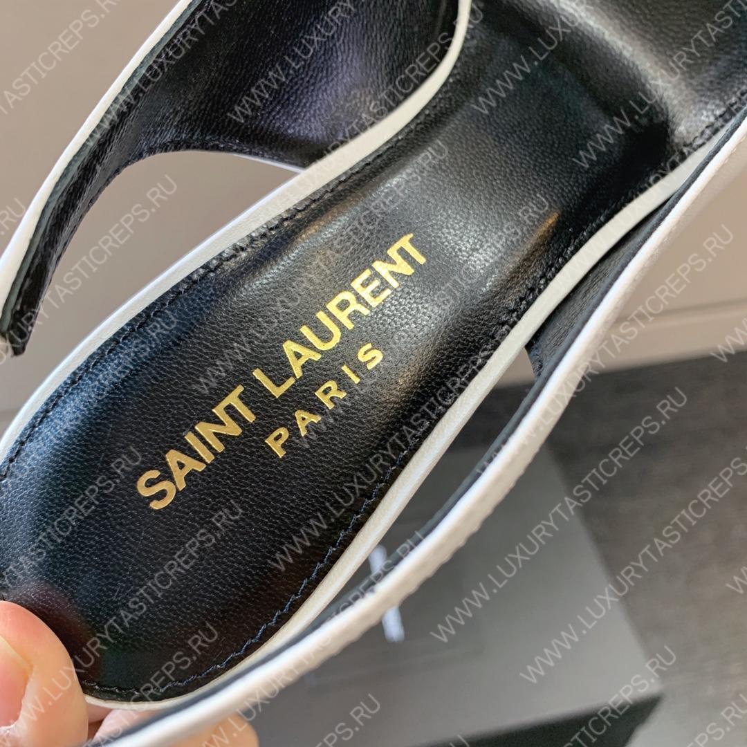 YVES SAINT LAURENT OPYUM PUMPS WHITE 4841600NPKK