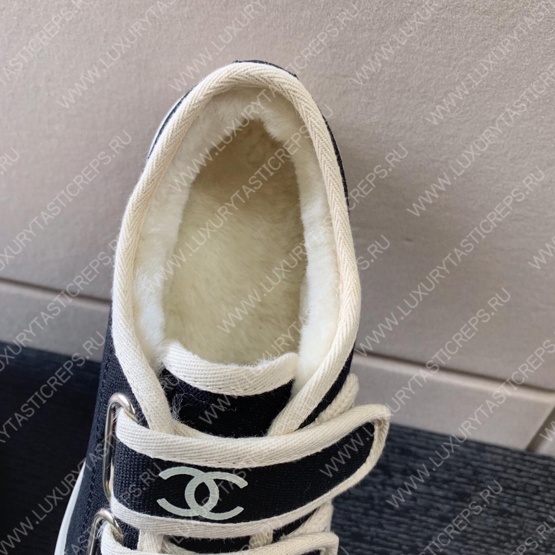 Ch*el sneakers black g39978