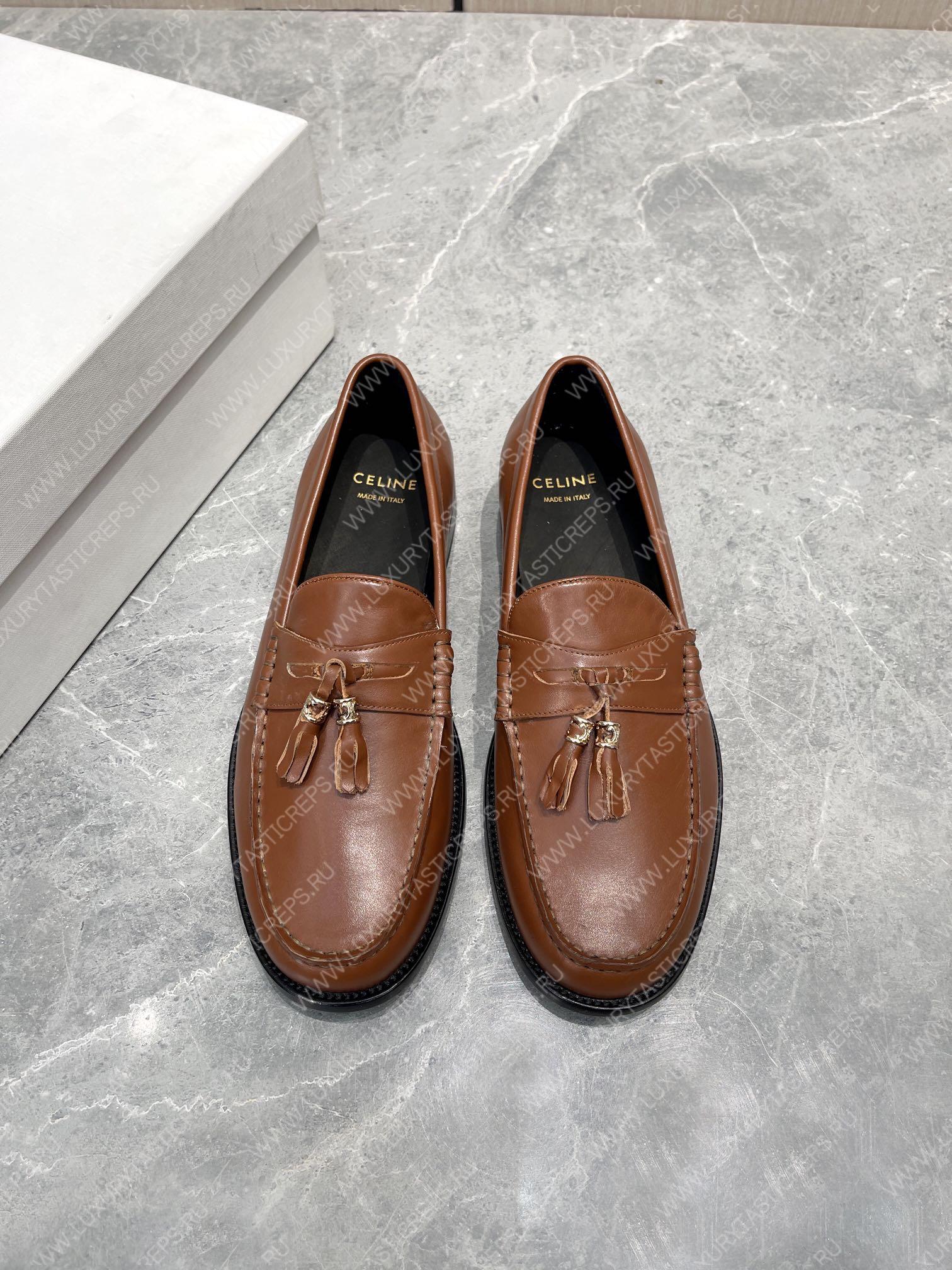 Ce**e luco triomphe leather loafer brown 2039fr9